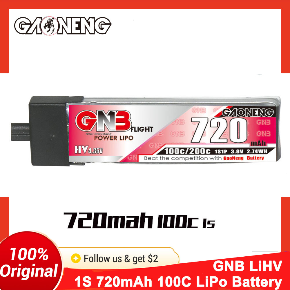 Drone Battery Li-Ion - GAONENG GNB 1S 3,8 V 720