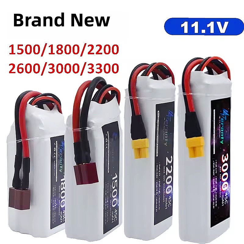 Drone Battery Connector - 11,1 V LiPo Batterie 3S 1500mah