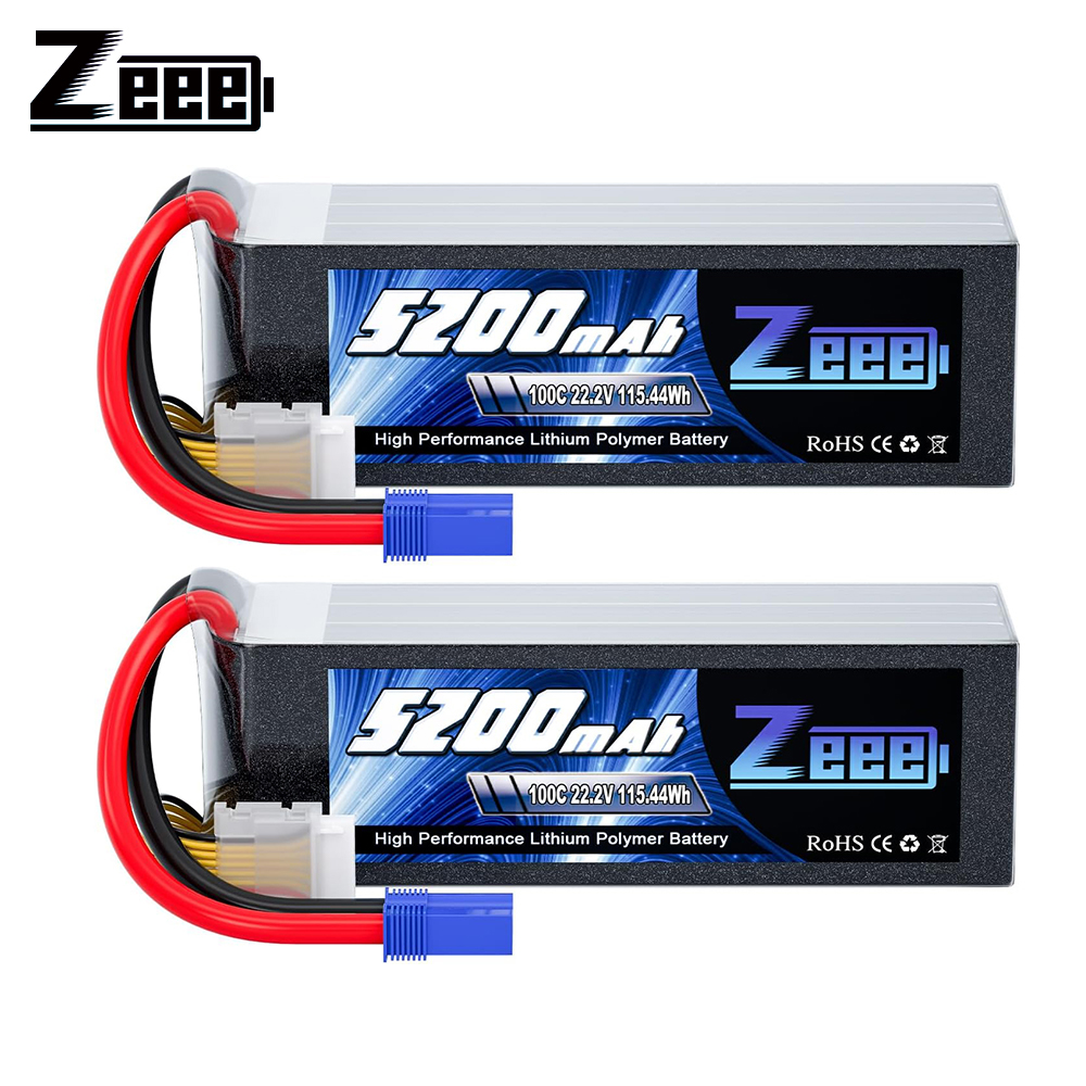 Drone Battery 6S - Zeee 6s 5200mah lipo batterie 22,2