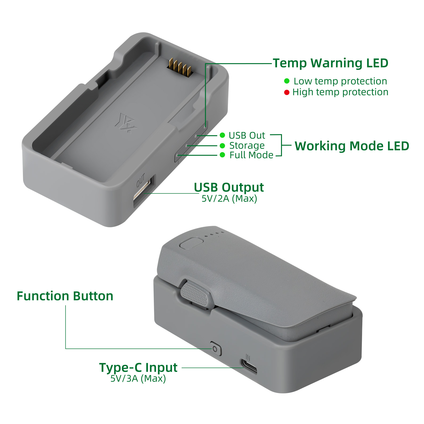 USB-Akkuladegerät für DJI NEO  – Drone Battery Balance Charger Bewertung und Preis