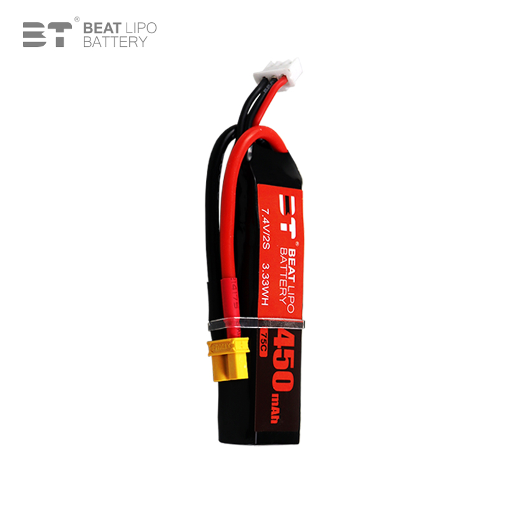 BEAT 2S 7,4 V 450 mAh 75C LiPo – Drone Battery Connector Bewertung und Preis
