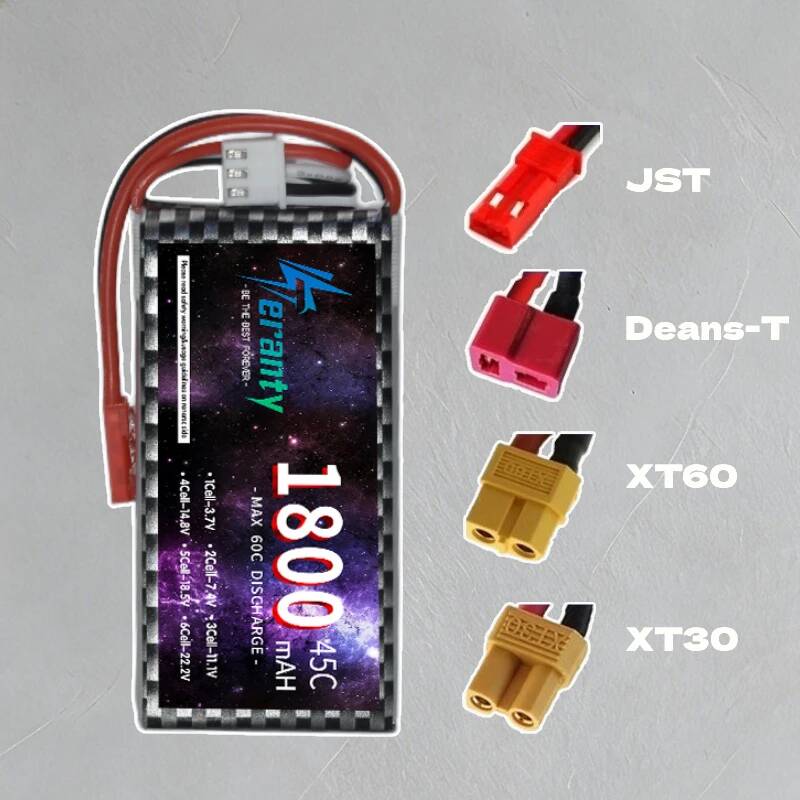 TERANTY 2S 3S 4S 1800mAh Lipo- – Drone Battery Lipo Bewertung und Preis