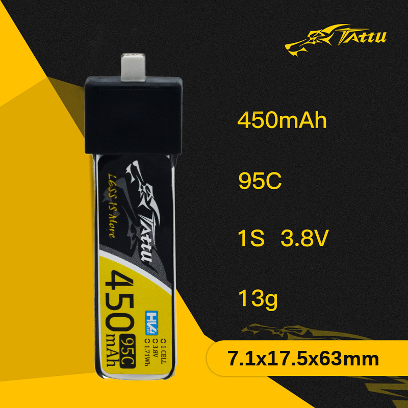 3Pcs NEUE TATTU 450/500/550mAh – Drone Battery Lipo Bewertung und Preis