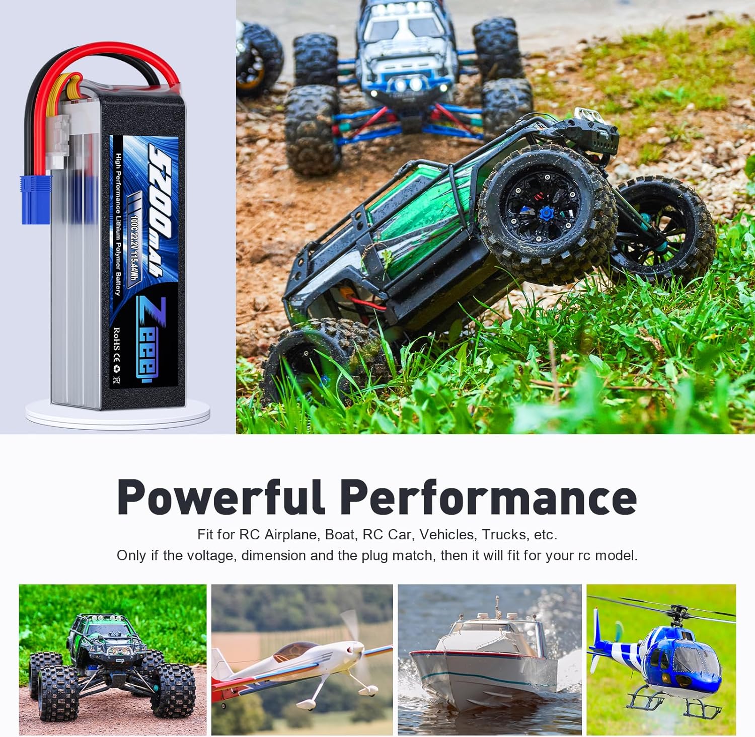 Zeee 6s 5200mah lipo batterie  – Drone Battery 6S Bewertung und Preis